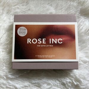 Rose Inc "The Satin Lip Trio" New in Box